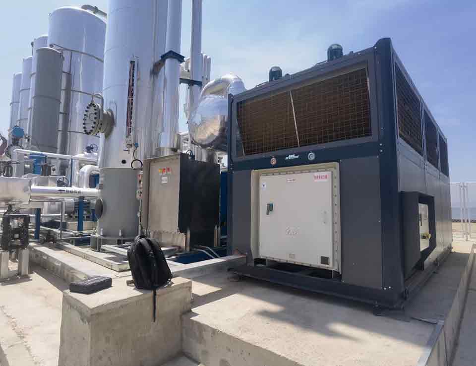 化工制药行业用复叠式制冷系统