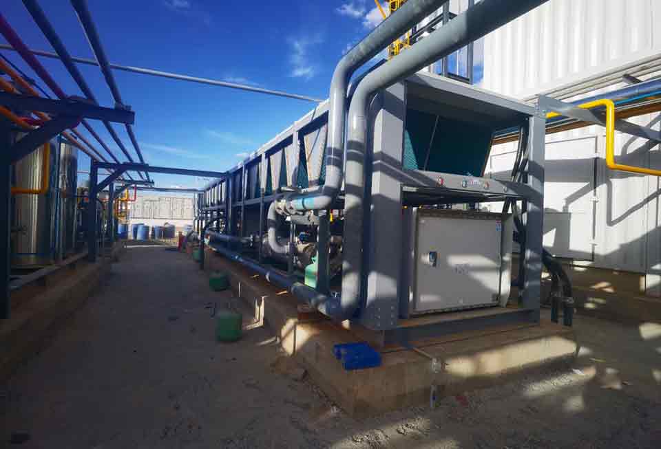 燃气用风冷螺杆式制冷机组